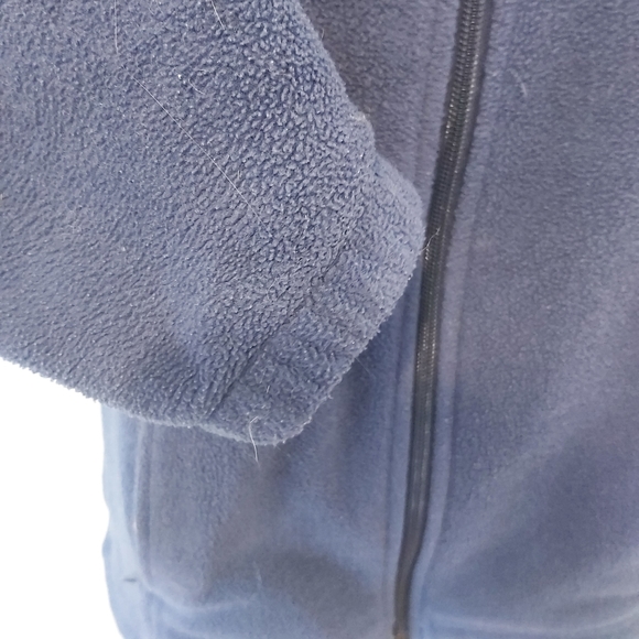 COLUMBIA | Women's Fleece Jacket Blue Size Small - Picture 6 of 10